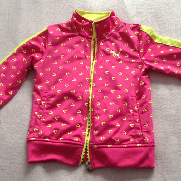 Puma Track Jacket, Girls' Size 5 - Picture 7 of 9
